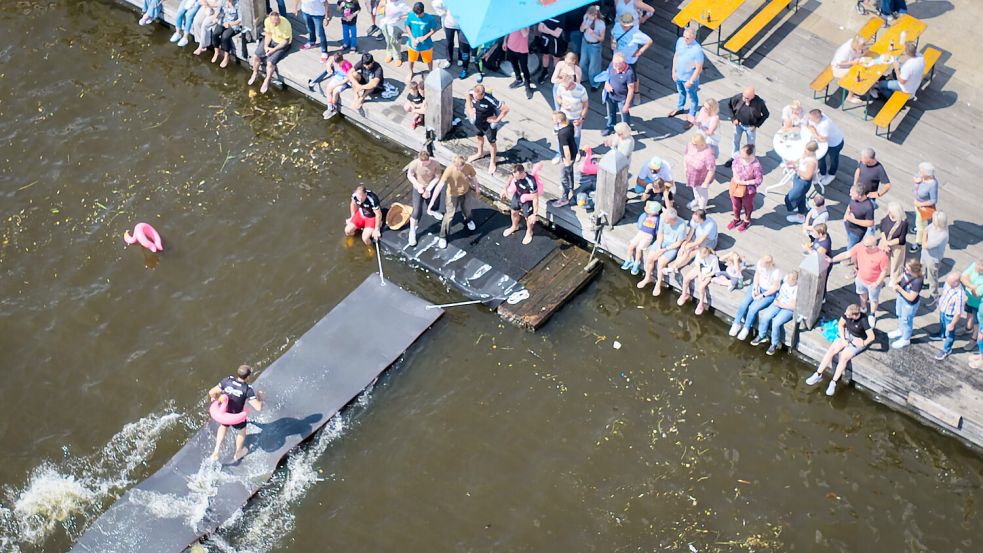 Ab in den Delft? So hieß es fast am Sonntag. Foto: Jens Doden