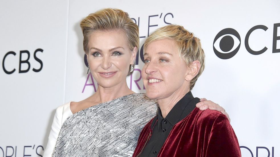 US-Moderatorin Ellen Degeneres hat über ihren Umzug nach Großbritannien mit ihrer Frau nach dem zweiten Wahlsieg von US-Präsidenten Donald Trump gesprochen. (Archivbild) Foto: Jordan Strauss/Invision/AP/dpa