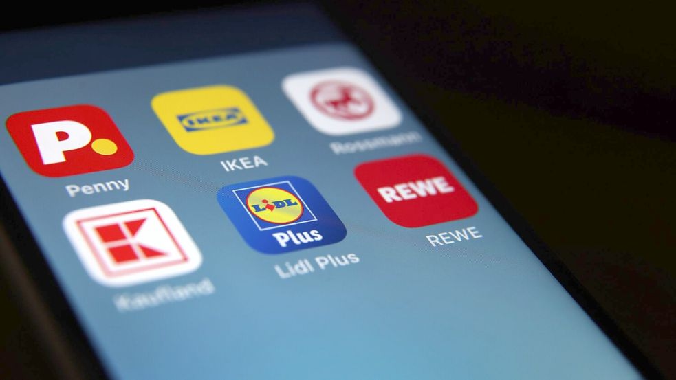 Die Bonus-Apps der Handelsketten werden von vielen Kunden genutzt. (Archivbild) Foto: Karl-Josef Hildenbrand/dpa