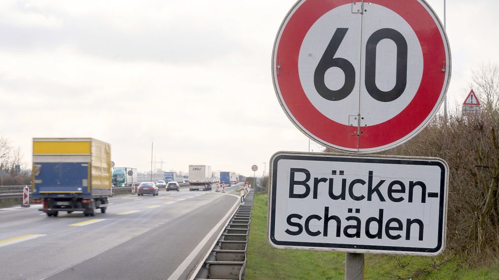 Brückenschäden sind an vielen Orten in Deutschland ein Problem. (Archivbild) Foto: Thomas Frey/dpa