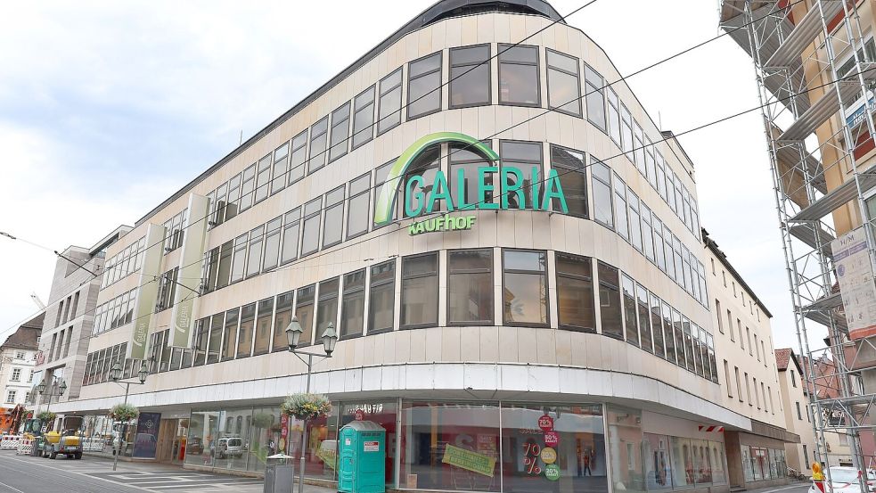 Die Filiale in Würzburg sollte im Zuge der Insolvenz im Jahr 2024 eigentlich geschlossen werden, blieb dann aber doch geöffnet. Foto: Karl-Josef Hildenbrand/dpa