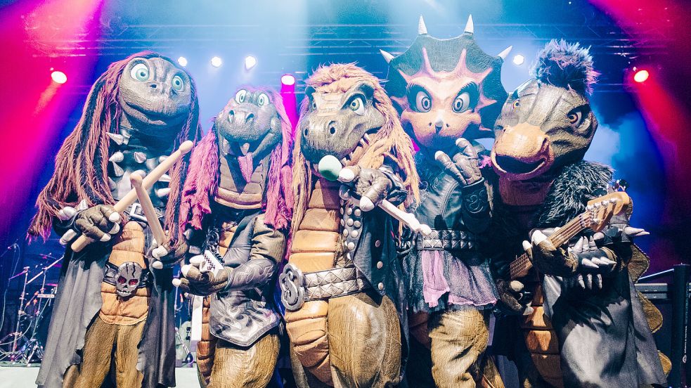 Montag rockt "Heavysaurus" für die jüngeren Gäste. Foto: Jens Vetter