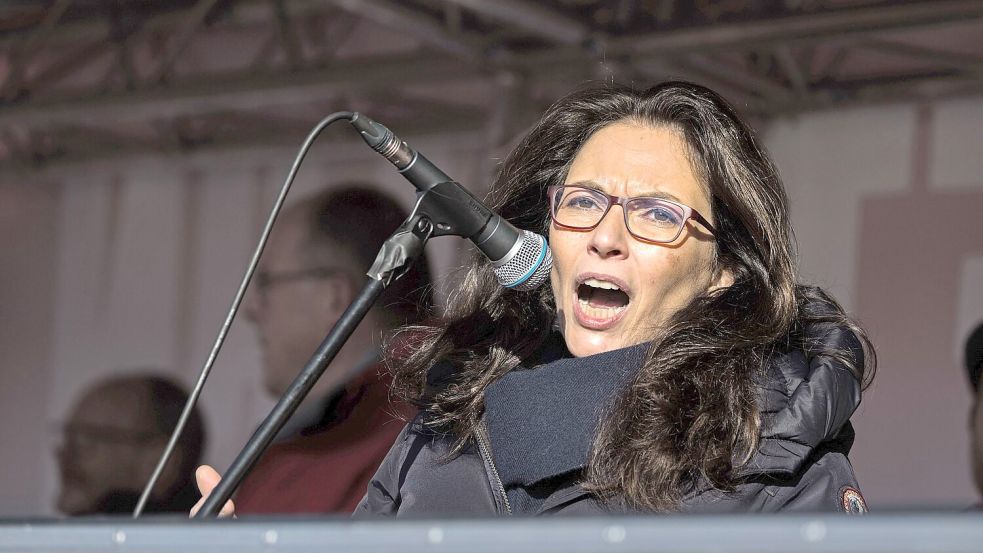 DGB-Chefin Jasmin Fahimi warnt vor einem Ende des Acht-Stunden-Tags. (Archivbild) Foto: Hannes P. Albert/dpa