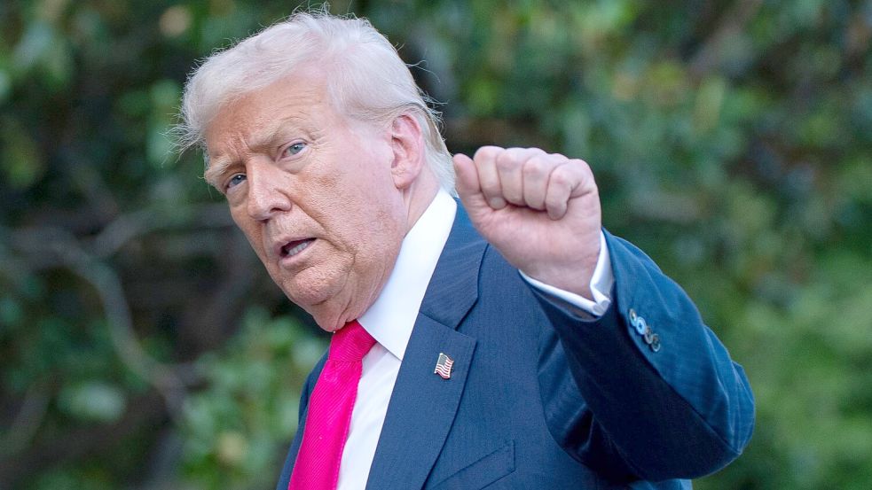 Trump gibt einen neuen Japan-Deal bekannt. Foto: Alex Brandon/AP/dpa