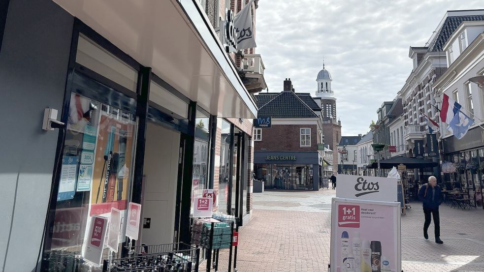 Beim Einkaufen im grenznahen Winschoten kann man mit Niederländisch punkten. Foto: Vera Vogt/Archiv