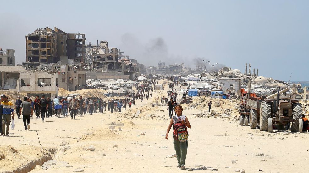 Israel und die Hamas verhandeln indirekt über eine Waffenruhe. (Archivfoto) Foto: Abdullah Abu Al-Khair/APA Images via ZUMA Press Wire/dpa