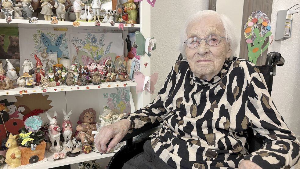 Lina Polenz wird an diesem Donnerstag 101 Jahre alt. Foto: Jonas Bothe