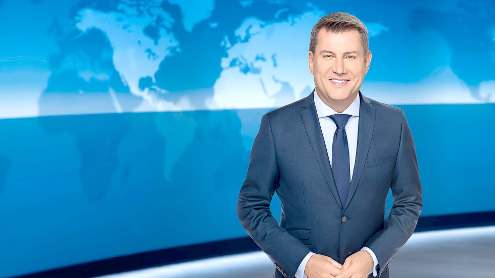 Jens Riewa, Chefsprecher der ARD-„Tagesschau“, sorgt mit seinem Spinnen-Video für Lacher im Internet. Foto: NDR/Thorsten Jander