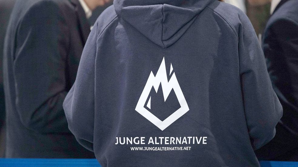 Die Junge Alternative gibt es seit Ende März nicht mehr. Ein Logo und ein Name für die Nachfolgeorganisation wird noch gesucht. (Archivbild) Foto: Sebastian Kahnert/dpa