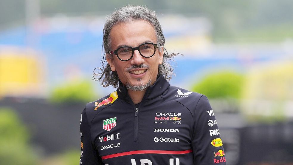 Nachfolger als Team-Boss. Laurent Mekies hat jetzt bei Red Bull das Sagen. Foto: Bradley Collyer/PA Wire/dpa