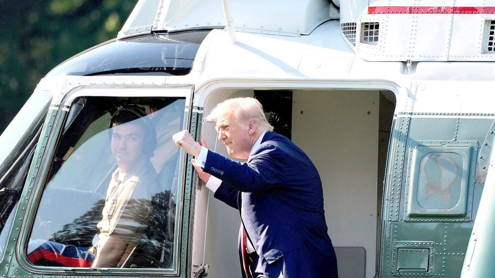 Trump spricht von einer 50:50-Chance auf einen EU-Deal Foto: Alex Brandon/AP/dpa