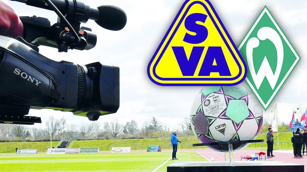 Der SV Atlas Delmenhorst testete am Samstag gegen Werder Bremen II - wir waren per Livestream dabei. Foto: DK