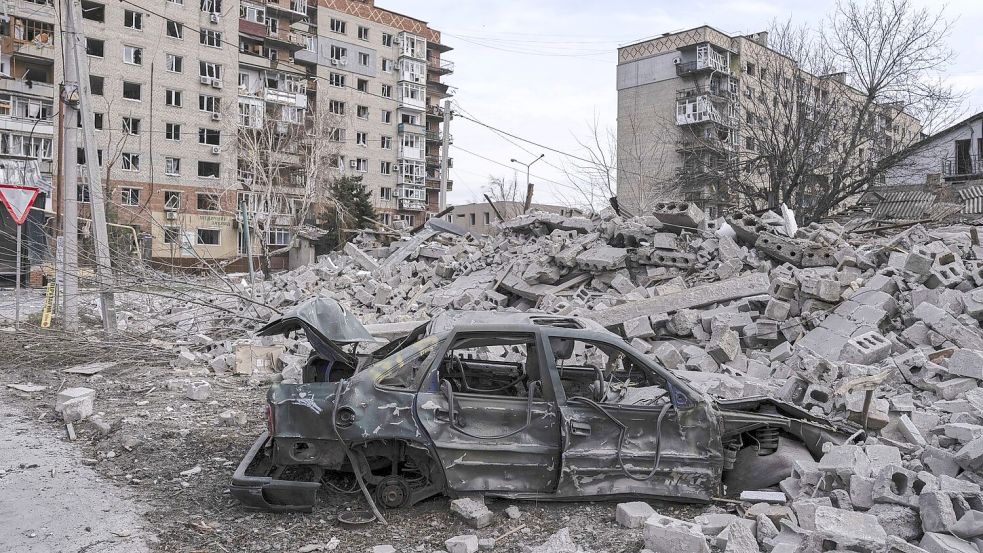 Kampf um die zerstörte Stadt Pokrowsk. (Archivbild) Foto: Iryna Rybakova/Ukrainian 93rd Mechanized brigade/AP/dpa