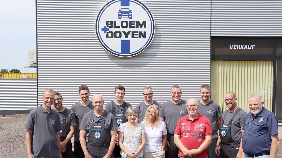 Ein junges, aber erfahrenes Team steht dem Kunden bei Bloem + Doyen zur Verfügung.