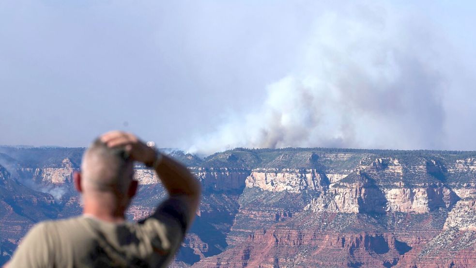 Der Grand-Canyon-Nationalpark an der US-Westküste ist bei Touristen beliebt. Foto: Jon Gambrell/AP/dpa