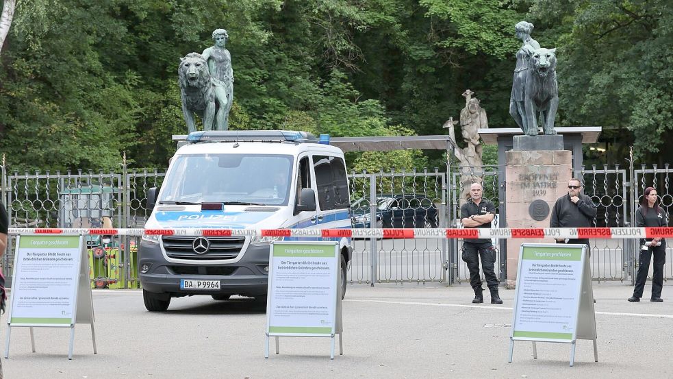 Der Tiergarten ist am Dienstag überraschend aus Betriebsgründen geschlossen geblieben. Foto: Daniel Löb/dpa
