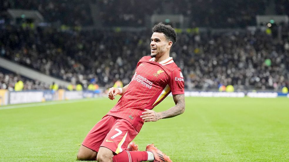 Luis Díaz soll die Offensive in München verstärken. Foto: Adam Davy/PA Wire/dpa