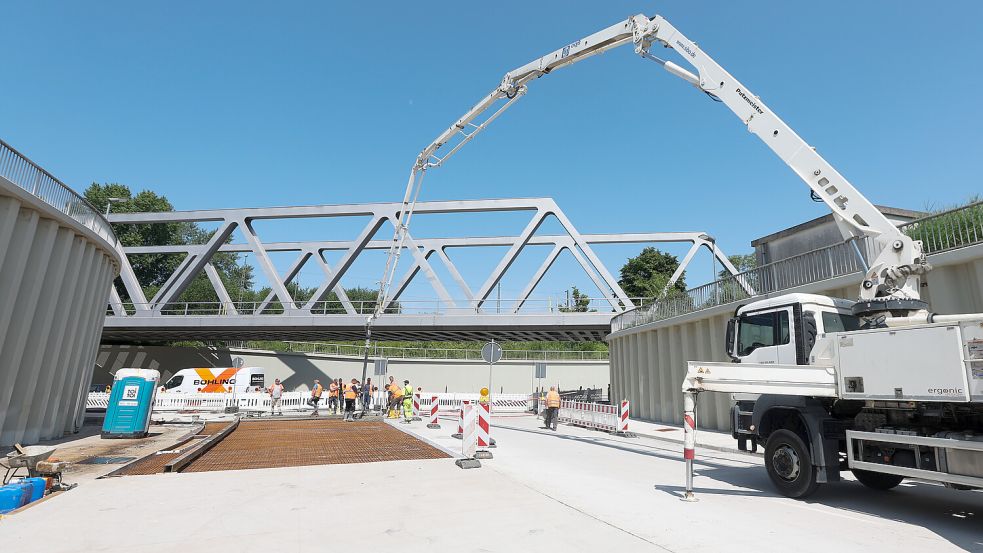 Die Bauarbeiten an der Trogstrecke dauerten etwa fünf Jahre. Foto: Jens Doden/Archiv