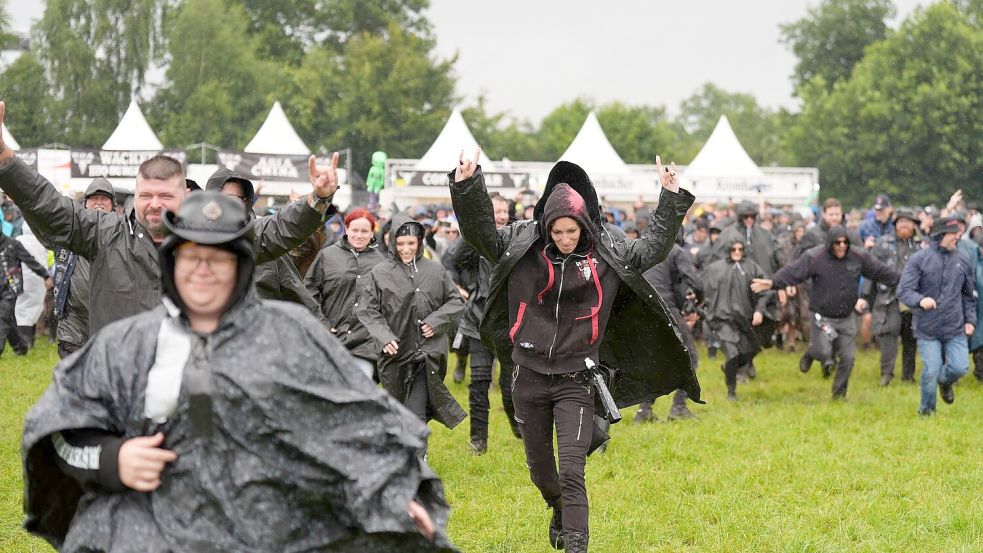 Das Wacken Open Air nimmt Fahrt auf. Foto: Marcus Brandt/dpa