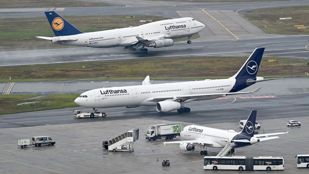 Die Lufthansa schaut optimistisch in die Zukunft. Foto: Arne Dedert/dpa