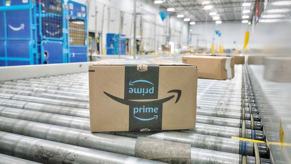 Amazon könnte mit der Gewinnprognose enttäuscht haben. (Archivbild) Foto: Richard Vogel/AP/dpa