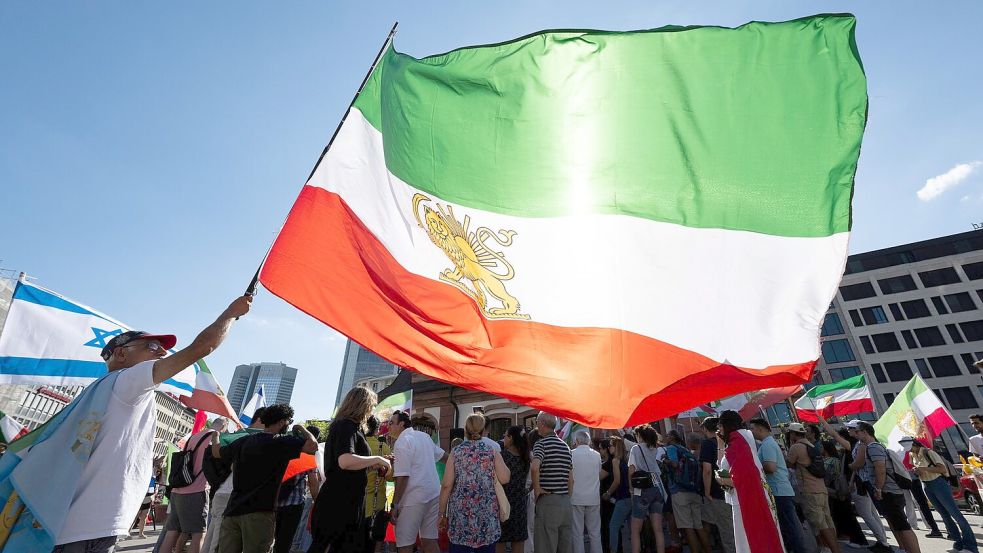 Demonstration gegen das iranische Regime. (Symbolbild) Foto: Boris Roessler/dpa