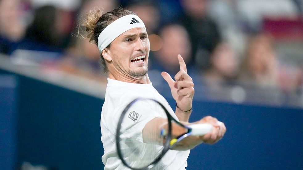 Alexander Zverev steht in Toronto im Viertelfinale. Foto: Leonardo Ramirez/eyepix via ZUMA Press Wire/dpa