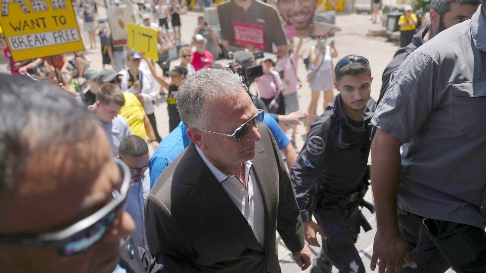 Laut dem US-Sondergesandten Witkoff haben die USA einen Plan zur Beendigung des Gaza-Krieges. Foto: Ariel Schalit/AP/dpa