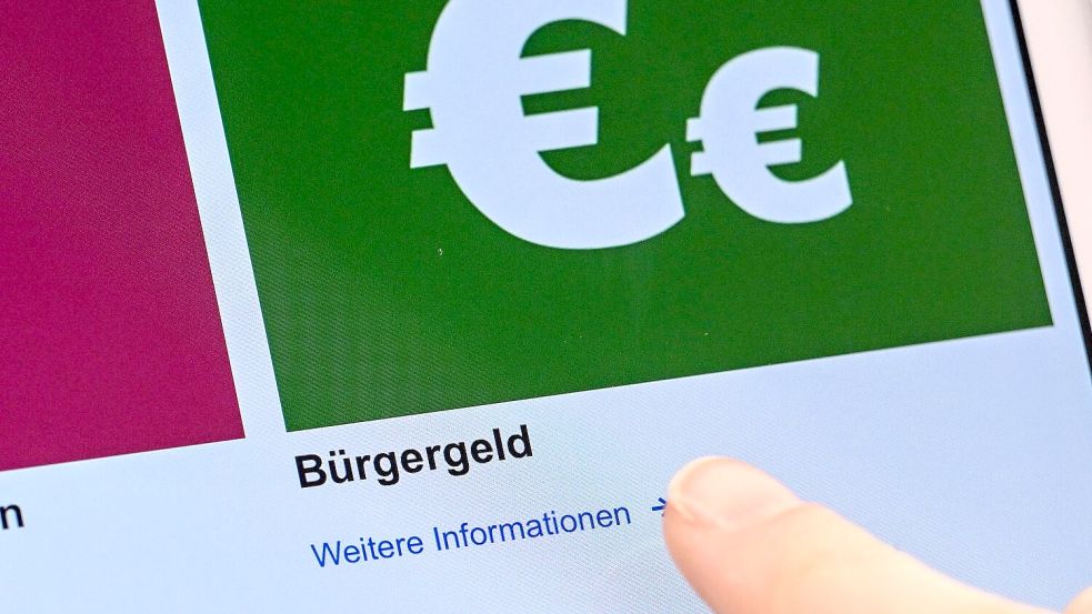 Rund 5,5 Millionen Menschen in Deutschland beziehen Bürgergeld. (Symbolbild) Foto: Jens Kalaene/dpa