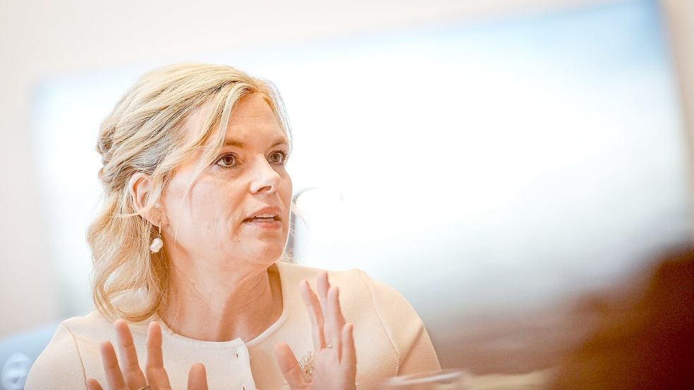 Bundestagspräsidentin Julia Klöckner kritisiert eine Entwertung der Erststimme. Foto: Kay Nietfeld/dpa