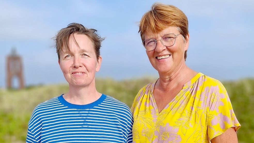 Das künftige Sprecherinnen-Duo: Nicola Saul (links) und Meta Janssen-Kucz. Foto: Grüne Borkum