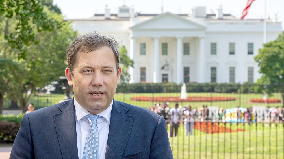 Klingbeil war zum Antrittsbesuch bei seinem US-Amtskollegen. Foto: Soeren Stache/dpa
