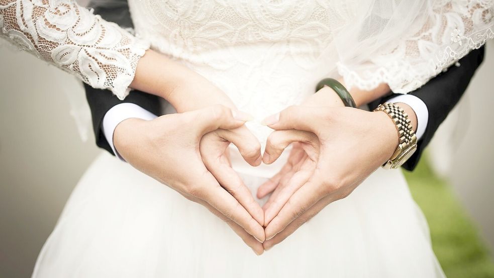 Hochzeitstermine sind in Aurich nicht immer leicht zu bekommen. Foto: Pixabay