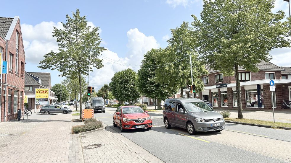Die meisten Verbesserungswünsche betreffen die Hauptstraße. Foto: Klaus Ortgies