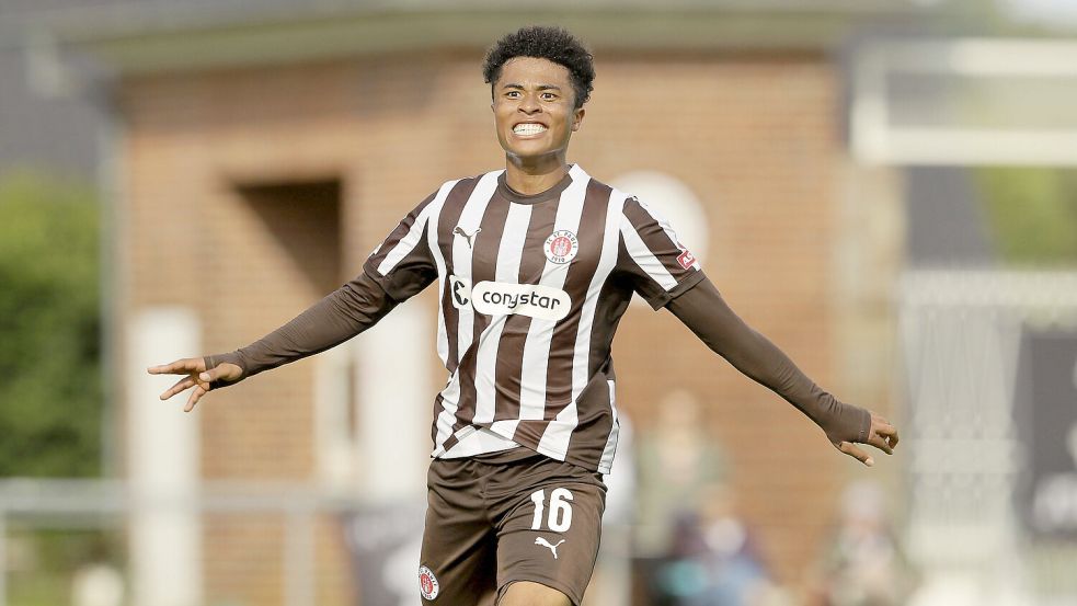 Hoffnungsträger beim FC St. Pauli: Neuzugang Joel Chima soll für Impulsive im Mittelfeld sorgen. Foto: imago/Claus Bergmann