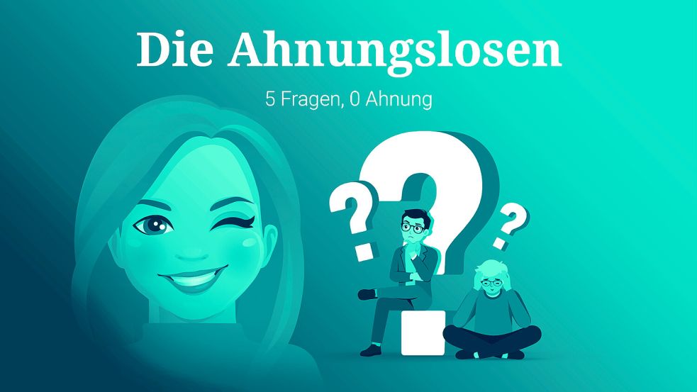 Jeden Woche bereitet die Stimme auf dem Off fünf Fragen vor. Grafik: Thorben Malchus