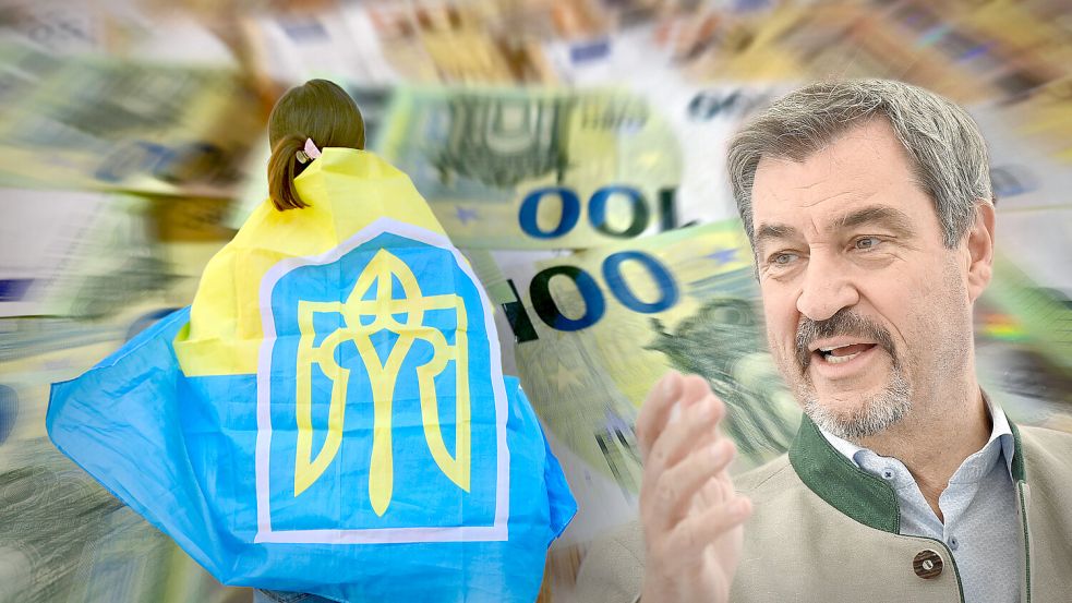 Die Forderung von Markus Söder, Ukraine-Flüchtlingen kein Bürgergeld mehr zu zahlen, mischt die Regierung auf. Kritik gibt es auch aus der CDU. Was hat Bayerns Ministerpräsidenten geritten? Foto: IMAGO/Sven Simon