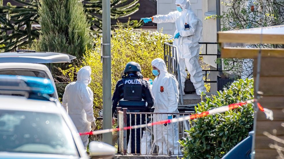 Spuren am Tatort führten zu dem dringenden Tatverdacht gegen einen 61-Jährigen (Archivbild). Foto: Markus Klümper/dpa