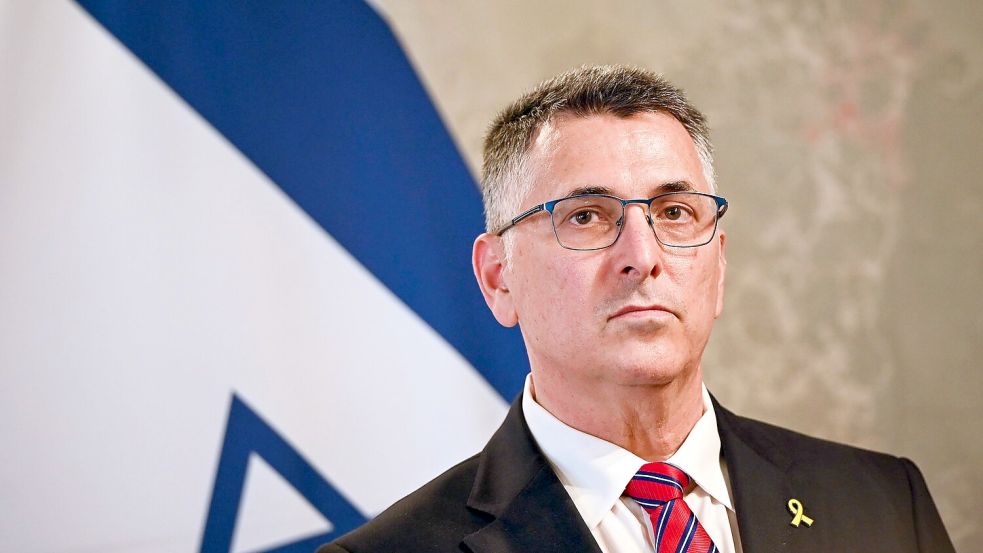 Israels Außenminister Saar fordert internationalen Druck auf die Hamas. (Archivbild) Foto: Katharina Kausche/dpa