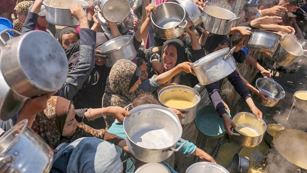 Weitere Prominente für Stopp von Waffenlieferungen an Israel. Foto: Jehad Alshrafi/AP/dpa