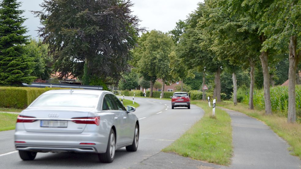 In dieser Kurve ist eigentlich noch Tempo 50. Doch viele Autofahrer beschleunigen trotzdem. Foto: Eva van Loh