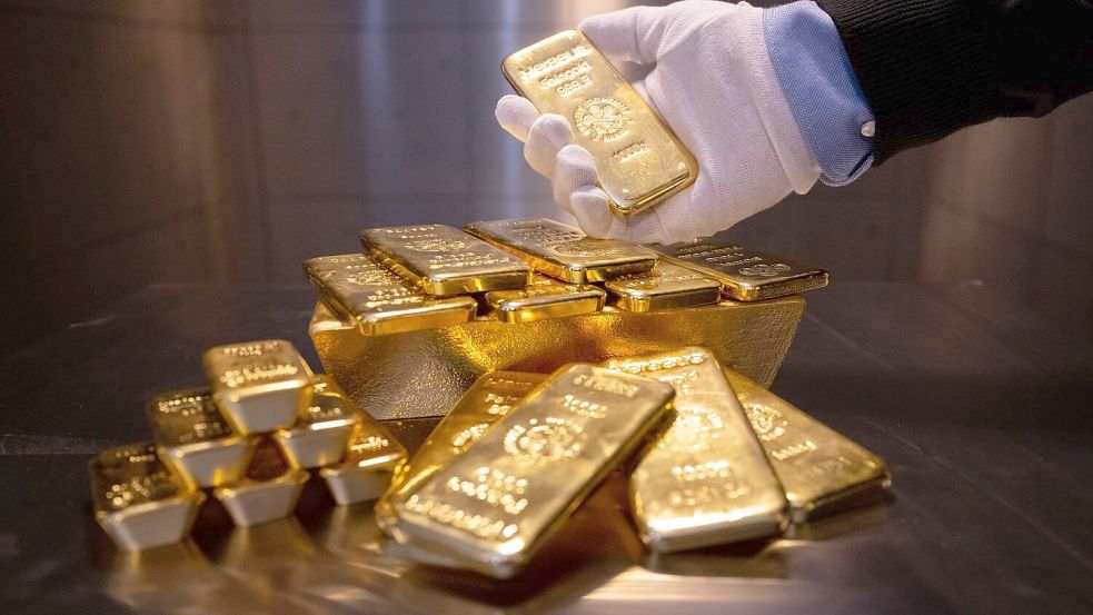 In den USA ist die Nachfrage nach Gold aus der Schweiz rasant gestiegen. (Archivbild) Foto: Sven Hoppe/dpa/dpa-tmn