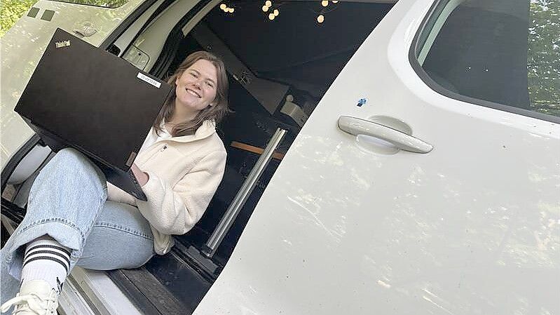 Eine Woche lang vom Campingplatz berichten? Kein Problem. Foto: Jasmin Oltmanns