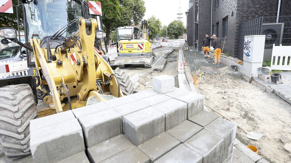 Die Martin-Faber-Straße wird derzeit saniert und der Radweg dort ausgebaut. Foto: Jens Doden