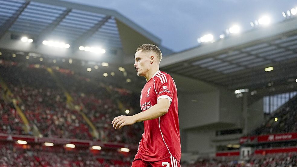 Florian Wirtz ist der neue Hoffnungsträger in Liverpool. Foto: Peter Byrne/PA Wire/dpa