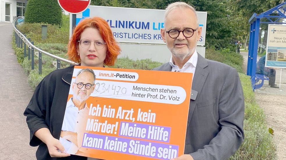 Mehr als 231.000 Personen haben eine Petition von Volz unterschrieben Foto: Yuriko Wahl/dpa