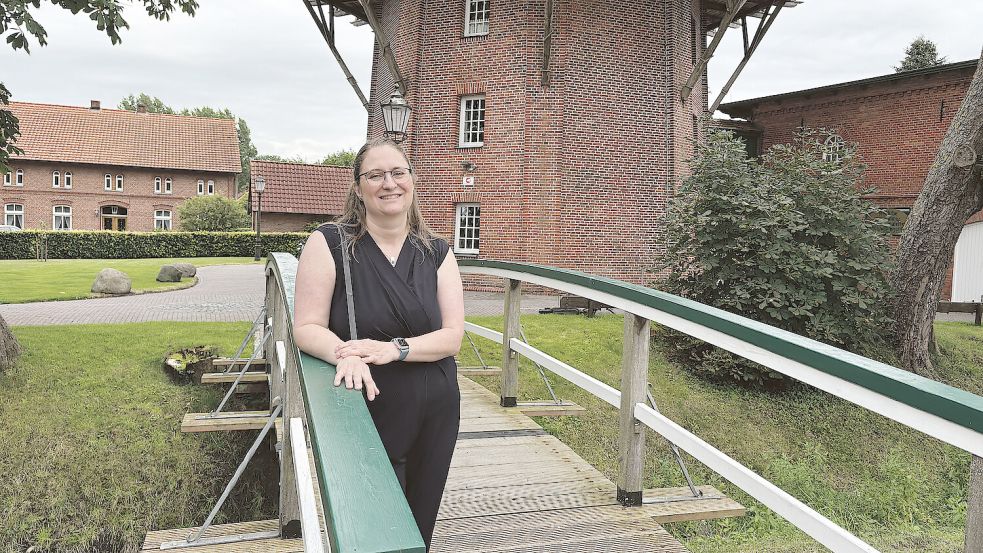 Dr. Anika Scholle wird die neue Hausärztin in der Gemeinde Hinte. Foto: Hannah Weiden
