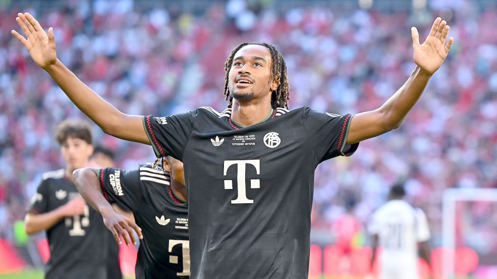 Talent Jonah Kusi-Asare jubelte auch als Torschütze. Foto: Sven Hoppe/dpa