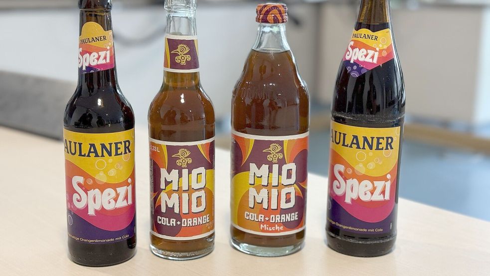 Der Spezi-Streit geht weiter: Paulaner prozessiert mit der Emsländer Brauerei Berentzen um Limo-Etiketten. Foto: dpa/Christof Rührmair