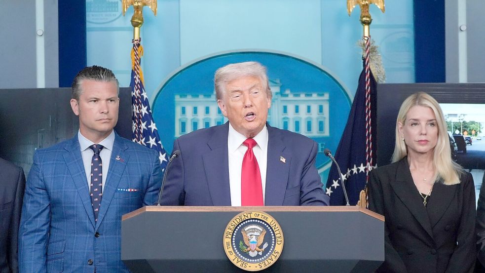 Polizei unter Bundeskontrolle und Nationalgarde im Einsatz: Trumps Vorgehen ist umstritten. Foto: Alex Brandon/AP/dpa
